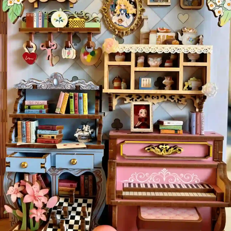 Alice's Tea Party Diary – DIY Book Nook Joincon | 3D puzzle Dárek