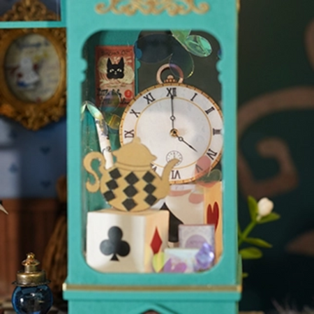 3D mini dům - čajovna (Alenka v říši divů) | Rolife