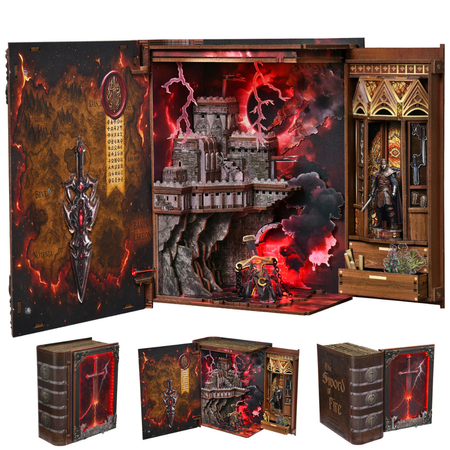 Sword of Fire – DIY Book Nook Minicity | 3D puzzle Dárek