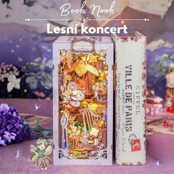 DIY Book Nook - Koncert v lese | Cutebee