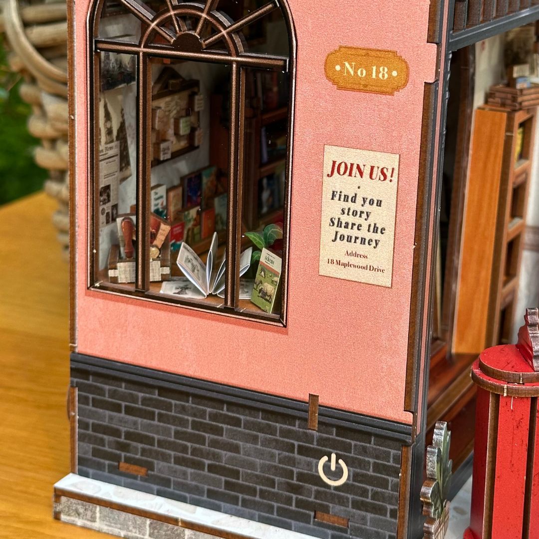 Dveře, které se skutečně otevírají – DIY Book Nook - Jack's Bookery | Cutebee