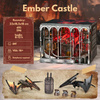 DIY Book Nook - Ember Castle | Miniaturní domeček Minicity