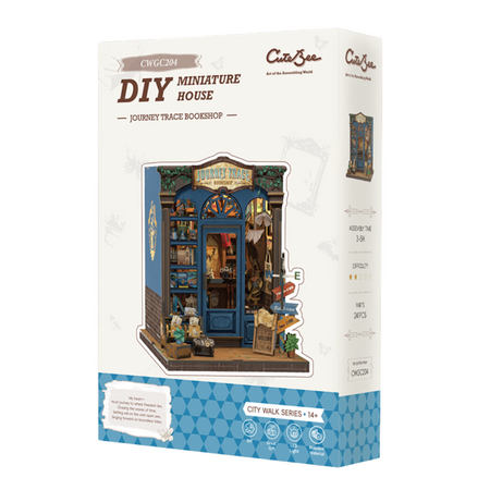 DIY Book Nook - Journey Trace Bookshop | Cutebee