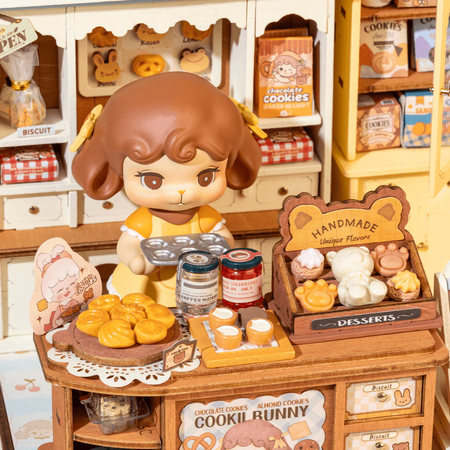 Cookii Bunny’s Cookie Shop - Mini domeček 3D | Rolife