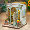 Vánoční sada Book Nook - Champs-Elysees květinářství | Cutebee