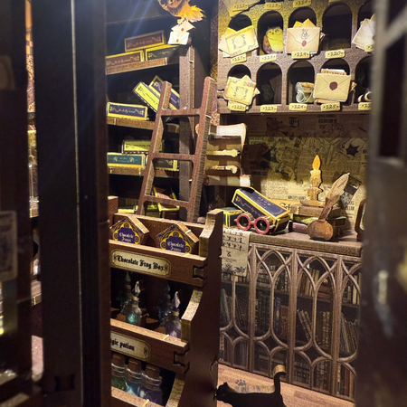 DIY Book Nook - Magic Wand Shop puzzle 3D