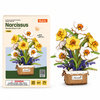 Kytice narcisů – 3D puzzle Rowood, dřevěná, neuvadne