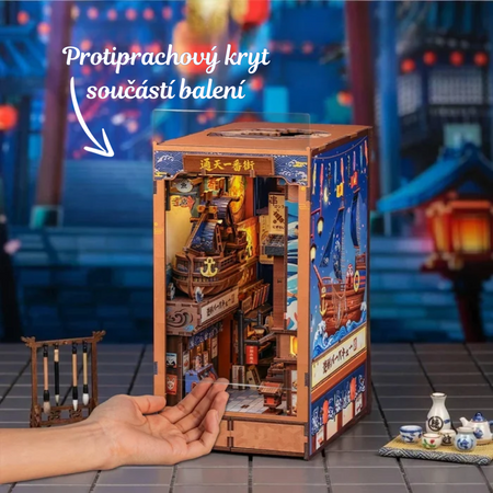 Tsutenkaku Ichiban Street – DIY Book Nook CuteBee | 3D puzzle Dárek