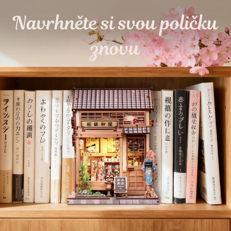 DIY Book Nook - Sakura Kimono Shop | Cutebee