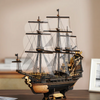 Dřevěná sada Puzzle 3D - Pirátská loď | Rokr gift dřevěné puzzle