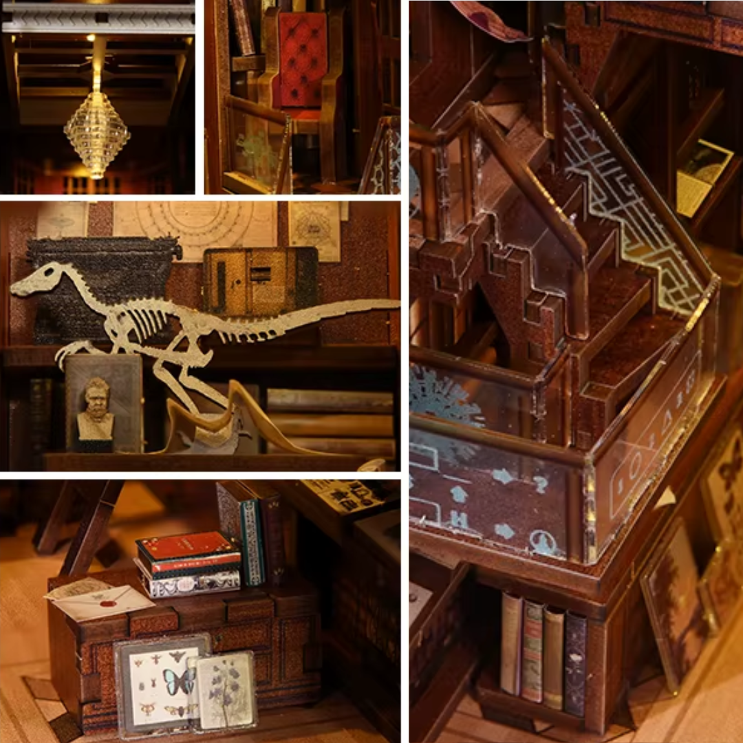 Tisíce příběhů na dosah ruky – DIY Book Nook - Beyond Library | Miniaturní dům
