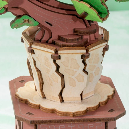 Dřevěná sada Puzzle 3D - Bonsai | Rolife