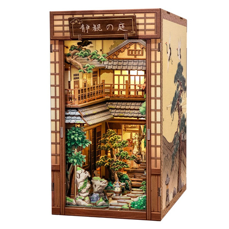 Serene Courtyard – DIY Book Nook CuteBee | 3D puzzle Dárek