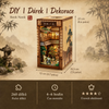 Serene Courtyard – DIY Book Nook CuteBee | 3D puzzle Dárek