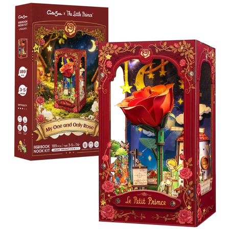 My One and Only Rose – DIY Book Nook CuteBee | 3D puzzle Dárek
