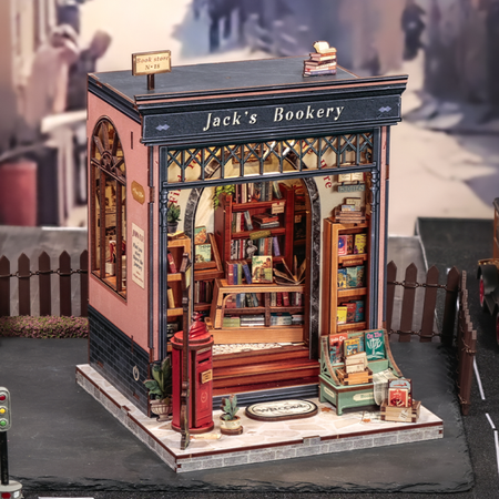 Vánoční sada Book Nook - Jack's Bookery | Cutebee