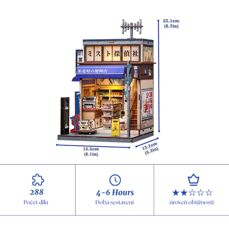 Beika-cho Convenience Store - DIY Book Nook | Cutebee