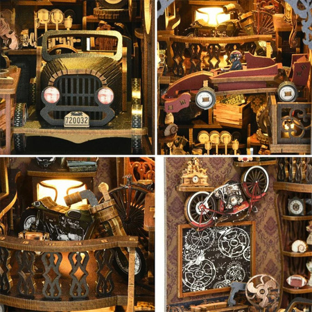 DIY Book Nook - Automobil