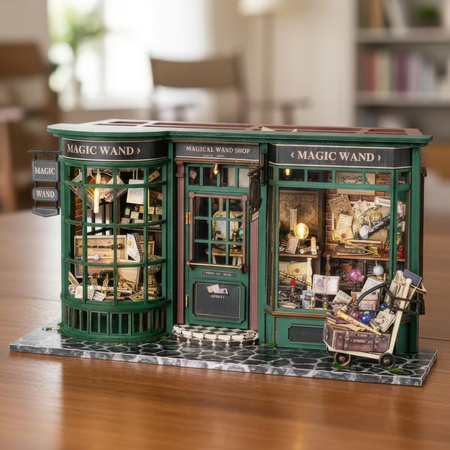 DIY miniaturální domeček - Miniature Magic DIY Shop | Cutebee Puzzle 3D