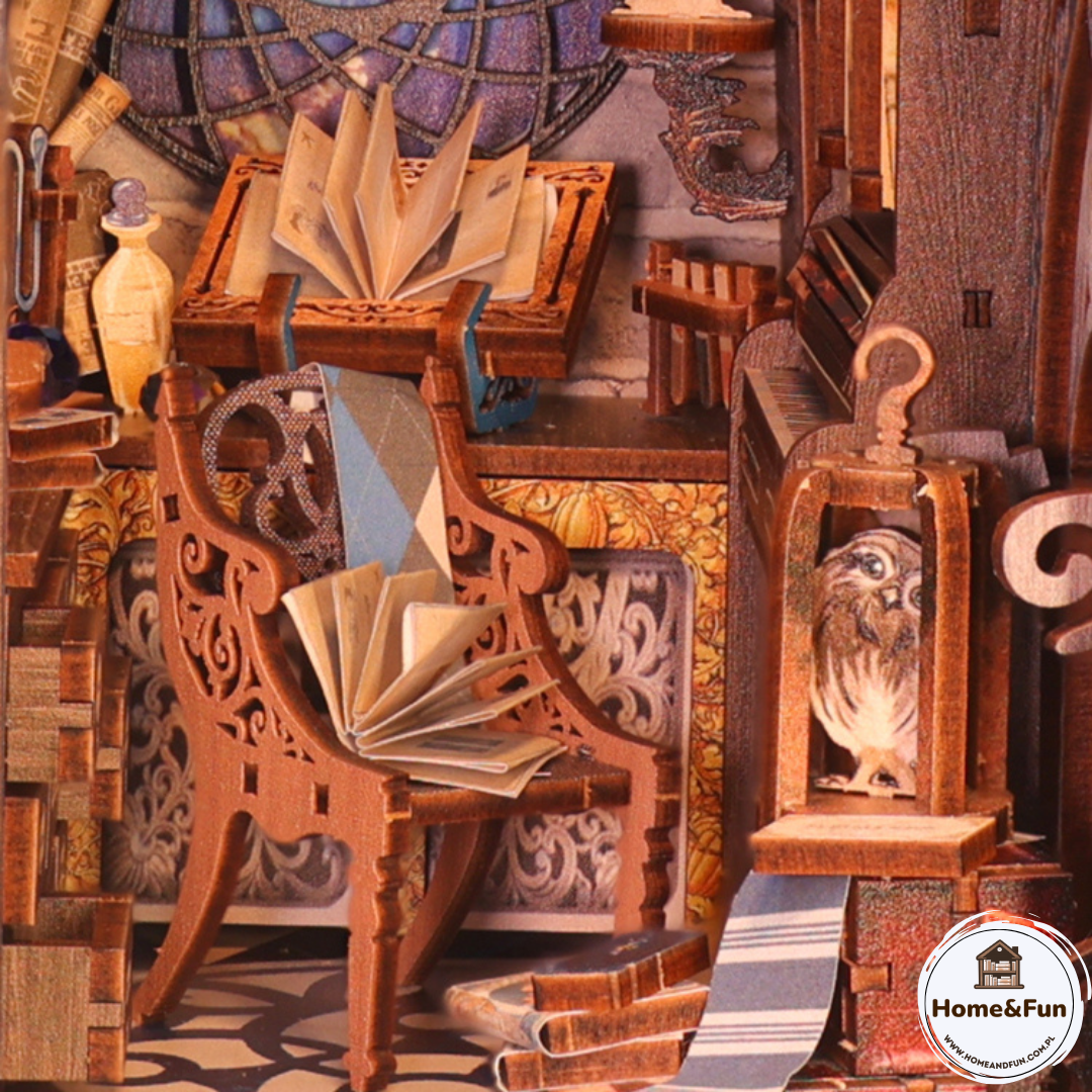 Kouzlo mezi knihami – DIY Book Nook - Magic School | Cutebee