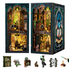 Vánoční sada Book Nook - Čarodějnický pokoj | Zmijozelský dům DIY 3D