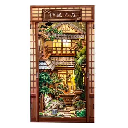 Serene Courtyard – DIY Book Nook CuteBee | 3D puzzle Dárek