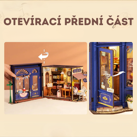 DIY Mini dům 3d - Čajovna pro volný čas | Rolife