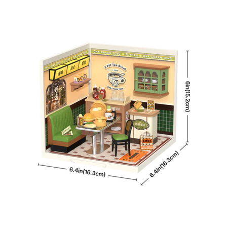 Mini 3D dům - Hong Kong Bites Cafe I Rolife