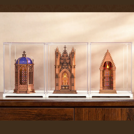 Mini domeček 3D - Geometric Cathedral | Rolife