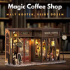 DIY Domeček miniatur - Magic Coffee Shop | Domeček miniatur Cutebee