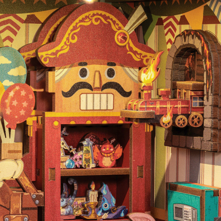 Vánoční sada Book Nook - Uncommon Toy Shop | Cutebee
