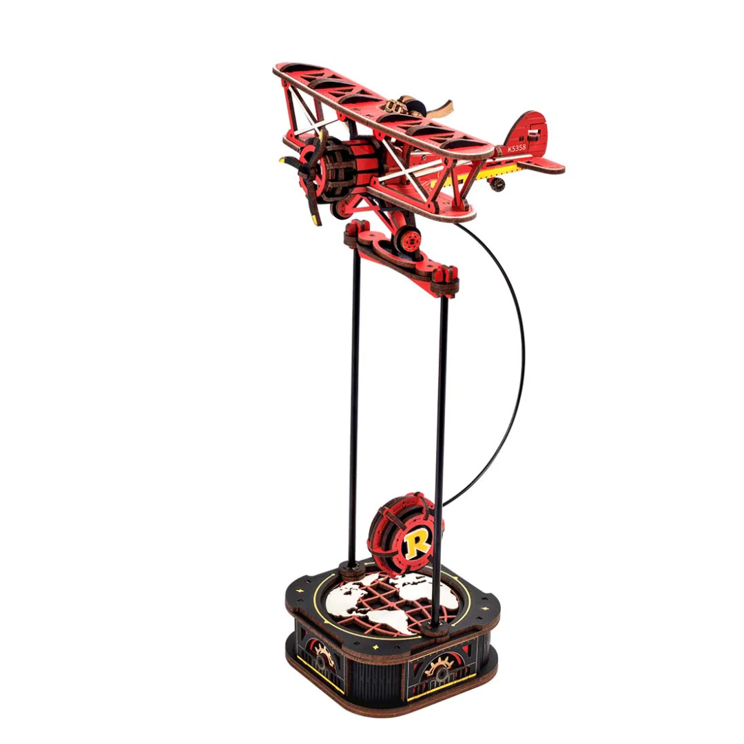Sky Captain, kyvadlové letadlo – 3D puzzle ROKR, balanc
