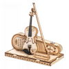 Dřevěná sada Puzzle 3D - Housle Robotime