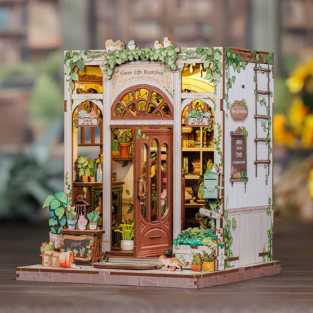 Vánoční sada Book Nook - Knihkupectví Green Life | Cutebee