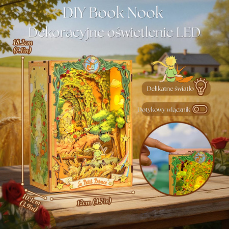 The Little Prince and the Fox – DIY Book Nook CuteBee | 3D puzzle Dárek