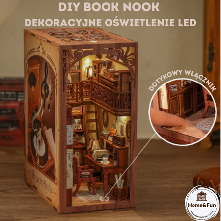 DIY Book Nook Vánoční sada - Secret Rhythm | Cutebee Miniaturní domeček