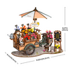 Dřevěná sada Puzzle 3d - Stojan na květiny | Robotime