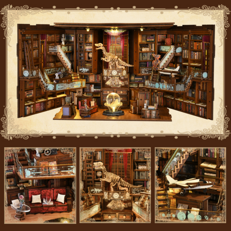 DIY miniaturální domeček - Beyond Library MAX