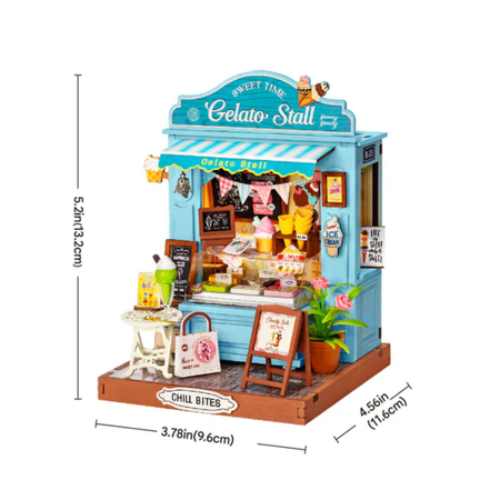 Mini domeček 3D - Gelato Stall | Rolife