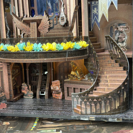DIY Book Nook Magic School