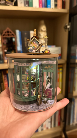 DIY miniaturální domeček - Magický obchod | Stavebnice Harry Potter