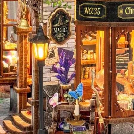 DIY Book Nook - Time Magic Club