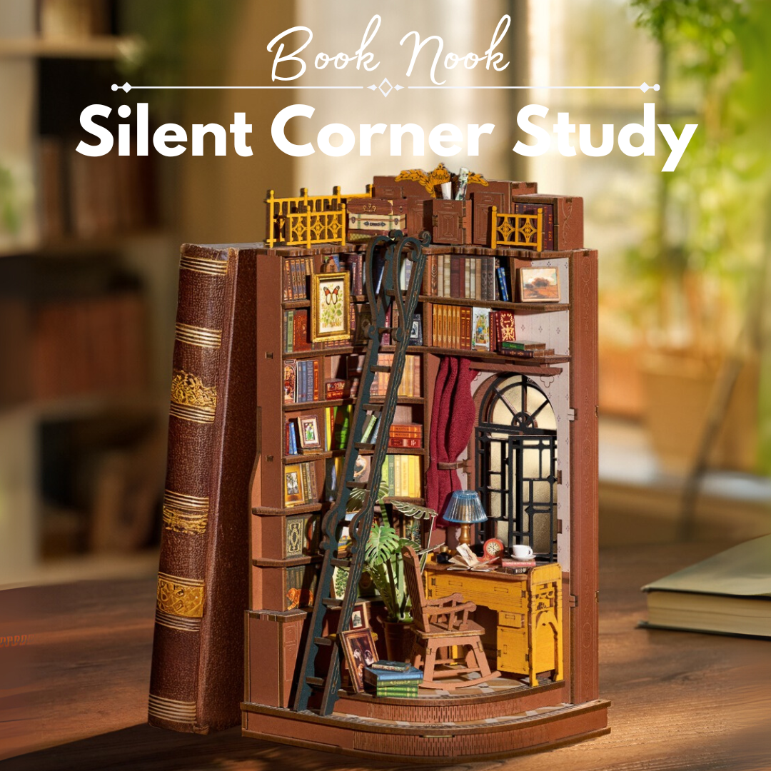 DIY Book Nook - Studie Silent Corner I Rolife