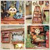 DIY Book Nook - Knihkupectví Panda | Cutebee