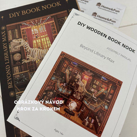 DIY miniaturální domeček - Beyond Library MAX