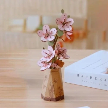 Dřevěná sada Puzzle 3D - Sakura | Rowood