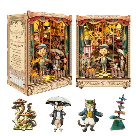 Puppet Theatre – DIY Book Nook Joincon | 3D puzzle Dárek