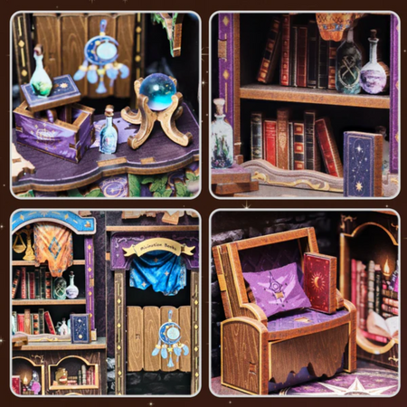 DIY Book Nook - The Astrology Bookshop | Cutebee