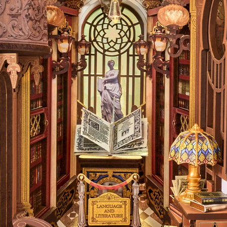 Library of Wonders - DIY Book Nook | Rolife