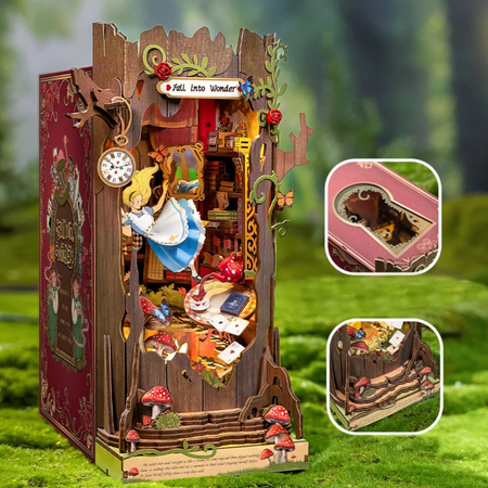 DIY Book Nook - Fall Into Wonder | Rolife Miniature House